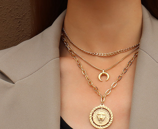 Three-Layer Moon Lion