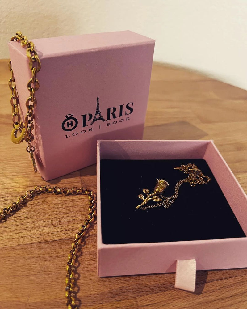 DIOR NECKLACE 18K GOLD PLATED