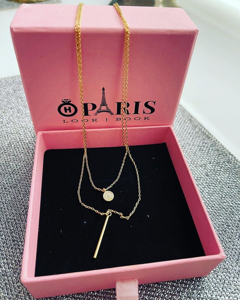 CLARE NECKLACE 18K GOLD PLATED