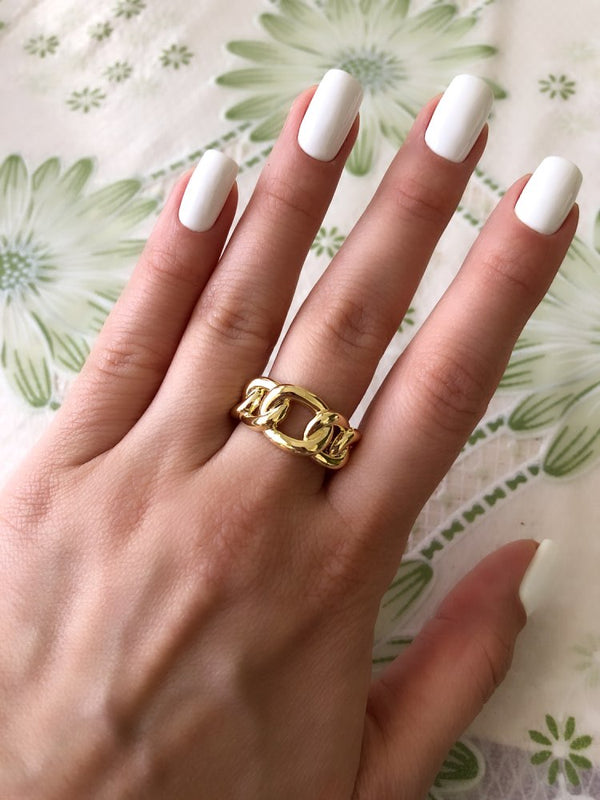 JENNY RINGS 18K GOLD PLATED