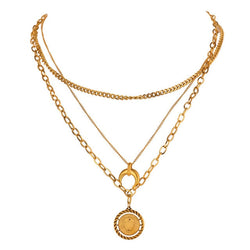 NORA NECKLACE 18K GOLD PLATED
